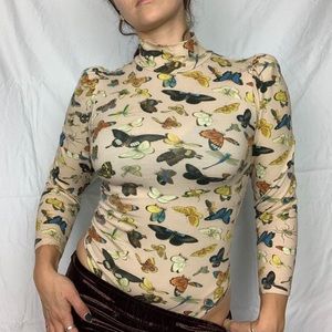 Samantha Pleet Butterfly Bodysuit